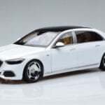 Mercedes Maybach S600 W222 V12 Biturbo Diamond Blanco Almost Real 1:18