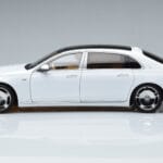 Mercedes Maybach S600 W222 V12 Biturbo Diamond Blanco Almost Real 1:18 - image 4 of 11