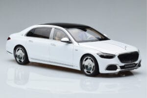 Mercedes Maybach S600 W222 V12 Biturbo Diamond Blanco Almost Real 1:18 820116 Metal - imagen 6 de 11
