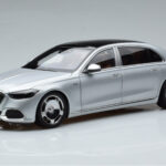 Mercedes Maybach S600 W222 V12 Biturbo Hightech Plata Almost Real 1:18