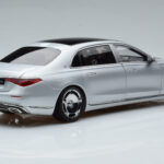 Mercedes Maybach S600 W222 V12 Biturbo Hightech Plata Almost Real 1:18 - image 3 of 12