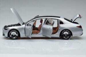 Mercedes Maybach S600 W222 V12 Biturbo Hightech Plata Almost Real 1:18 820118 Metal - imagen 4 de 12
