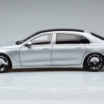 Mercedes Maybach S600 W222 V12 Biturbo Hightech Plata Almost Real 1:18 - image 5 of 12