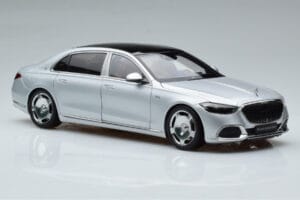 Mercedes Maybach S600 W222 V12 Biturbo Hightech Plata Almost Real 1:18 820118 Metal - imagen 6 de 12