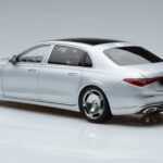 Mercedes Maybach S600 W222 V12 Biturbo Hightech Plata Almost Real 1:18 - image 7 of 12