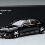 Mercedes Maybach S600 W222 V12 Biturbo Obsidian Negro Almost Real 1:18 - image 11 of 11