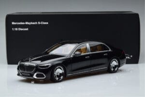 Mercedes Maybach S600 W222 V12 Biturbo Obsidian Negro Almost Real 1:18 820115 Metal - imagen 11 de 11