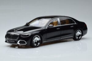Mercedes Maybach S600 W222 V12 Biturbo Obsidian Negro Almost Real 1:18 820115