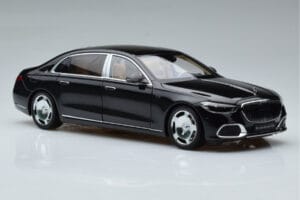 Mercedes Maybach S600 W222 V12 Biturbo Obsidian Negro Almost Real 1:18 820115 Metal - imagen 6 de 11