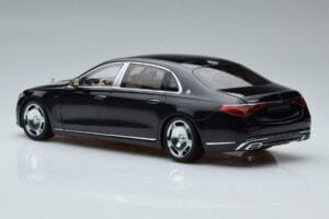 Mercedes Maybach S600 W222 V12 Biturbo Obsidian Negro Almost Real 1:18 820115 Metal - imagen 7 de 11
