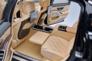 Mercedes Maybach S600 W222 V12 Biturbo Obsidian Negro Almost Real 1:18 820115 Metal - imagen 9 de 11