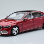 Mercedes Maybach S600 W222 V12 Biturbo Patagonia Rojo Almost Real 1:18