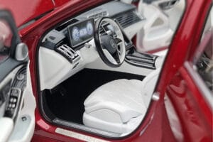 Mercedes Maybach S600 W222 V12 Biturbo Patagonia Rojo Almost Real 1:18 820119 Metal - imagen 8 de 10