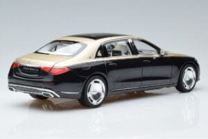 Mercedes Maybach S680 X223 Oro Negro Metallic Norev 1:18 183917 Metal - imagen 3 de 7