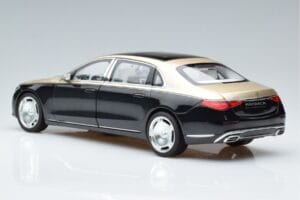 Mercedes Maybach S680 X223 Oro Negro Metallic Norev 1:18 183917 Metal - imagen 6 de 7