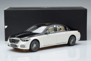 Mercedes Maybach S680 X223 Blanco Norev 1:18 B66961424 Metal - imagen 7 de 7