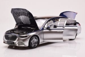 Mercedes Maybach S680 W223 Nautical Azul Cirrus Plateado Almost Real 1:18 820125 Metal - imagen 2 de 8