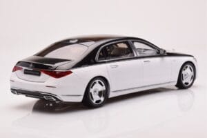 Mercedes Maybach S680 W223 Obsidian Negro Diamond Blanco Almost Real 1:18 820121 Metal - imagen 3 de 7