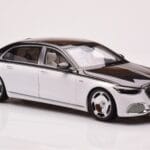 Mercedes Maybach S680 W223 Obsidian Negro Diamond Blanco Almost Real 1:18 - image 5 of 7