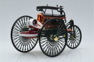 Mercedes Patent Motorwagen Verde Norev 1:18 183701 Metal - imagen 2 de 6