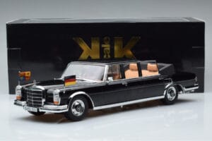 Mercedes 600 Pullman W100 Landaulet Queen Elizabeth II KK-Scale 1:18 KKDC181185 Metal - imagen 6 de 6