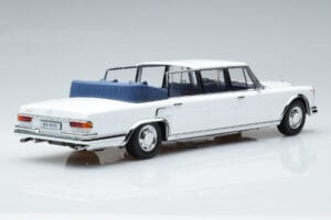 Mercedes 600 Pullman W100 Landaulet Blanco KK-Scale 1:18 KKDC181184 Metal - imagen 2 de 6