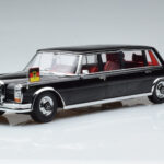 Mercedes 600 Pullman W100 W. Brandt G. Pompidou KK-Scale 1:18