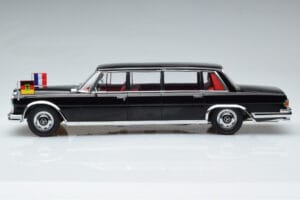 Mercedes 600 Pullman W100 W. Brandt G. Pompidou KK-Scale 1:18 KKDC181134 Metal - imagen 3 de 6