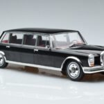 Mercedes 600 LWB Pullman W100 Negro MCG 1:18 MCG18187 Metal - image 4 of 6