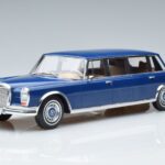 Mercedes S-Class 600 W100 LWB Pullman Azul Oscuro MCG 1:18 MCG18189 Metal