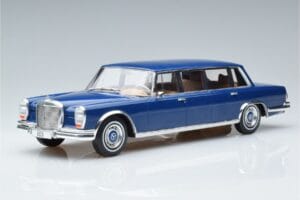 Mercedes S-Class 600 W100 LWB Pullman Azul Oscuro MCG 1:18 MCG18189 Metal