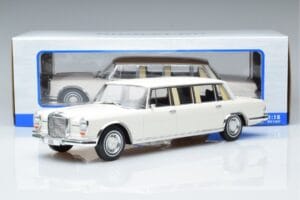 Mercedes S-Class 600 W100 LWB Pullman Blanco MCG 1:18 MCG18188 Metal - imagen 6 de 6