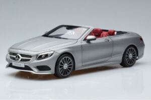 Mercedes S-Class A217 Cabriolet Gris Norev 1:18 B66960355 Metal