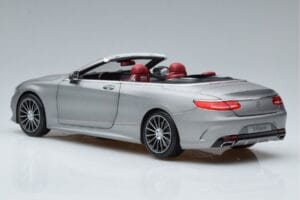 Mercedes S-Class A217 Cabriolet Gris Norev 1:18 B66960355 Metal - imagen 7 de 8
