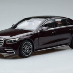 Mercedes S-Class W223 AMG Line Rojo Norev 1:18
