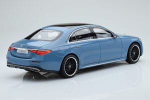 Mercedes S-Class W223 Vintage Azul Norev 1:18 B66960828 Metal - imagen 3 de 7
