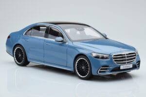 Mercedes S-Class W223 Vintage Azul Norev 1:18 B66960828 Metal - imagen 5 de 7