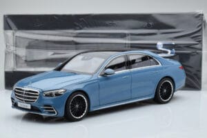 Mercedes S-Class W223 Vintage Azul Norev 1:18 B66960828 Metal - imagen 7 de 7