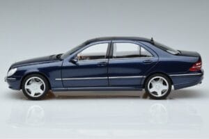 Mercedes S55 AMG W220 Azul Norev 1:18 183817 Metal - imagen 4 de 7