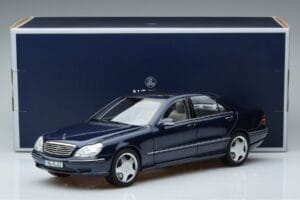 Mercedes S55 AMG W220 Azul Norev 1:18 183817 Metal - imagen 7 de 7