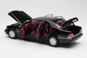 Mercedes S600 W140 Negro Norev 1:18 183722 Metal - imagen 5 de 8