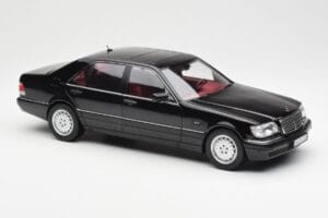 Mercedes S600 W140 Negro Norev 1:18 183722 Metal - imagen 6 de 8