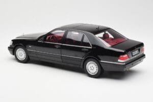 Mercedes S600 W140 Negro Norev 1:18 183722 Metal - imagen 7 de 8