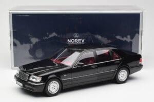 Mercedes S600 W140 Negro Norev 1:18 183722 Metal - imagen 8 de 8