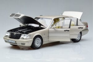Mercedes S600 W140 Plateado Norev 1:18 183723 Metal - imagen 2 de 7