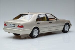 Mercedes S600 W140 Plateado Norev 1:18 183723 Metal - imagen 3 de 7