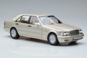 Mercedes S600 W140 Plateado Norev 1:18 183723 Metal - imagen 5 de 7