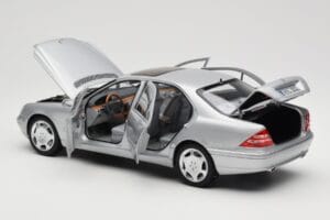 Mercedes S600 W220 Plata Metálico Norev 1:18 183810 Metal - imagen 5 de 8