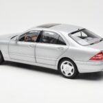 Mercedes S600 W220 Plata Metálico Norev 1:18 - image 7 of 8