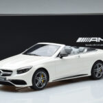 Mercedes AMG S63 A217 Descapotable Diamond Blanco GT Spirit 1:18 - image 6 of 6